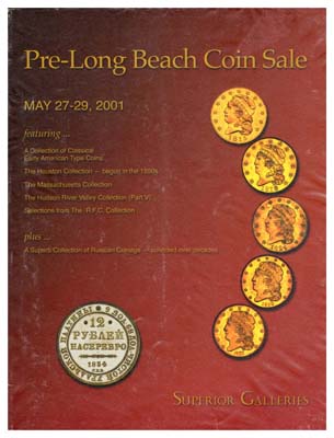 Лот №913,  Superior Galleries, Pre-Long Beach Coin Sale, каталог аукциона. Коллекционные русские монеты.