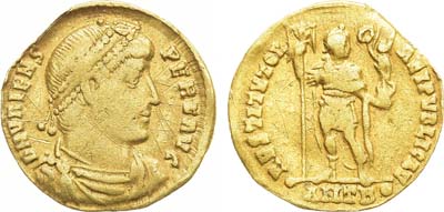 Лот №3,  Римская Империя. Император Флавий Юлий Валент (364-378). Солид 366 года.