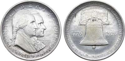 Лот №176,  США. 1/2 доллара (50 центов) 1926 года. 150 лет Независимости США.