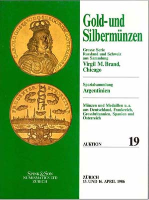 Лот №1454,  Spink&Son Numismatics. Каталог аукциона 19. Gold- und Silbermuenzen. (Золотые и серебряные монеты).