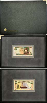 Лот №438,  Украина. Национальный банк Украины, 100 гривен 1992 года. ПРОБНАЯ. В презентационной папке.