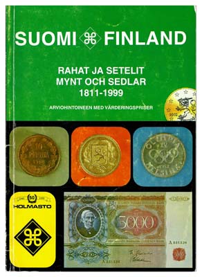 Лот №757,  Каталог монет и банкнот Финляндии 1811-1999 годов.