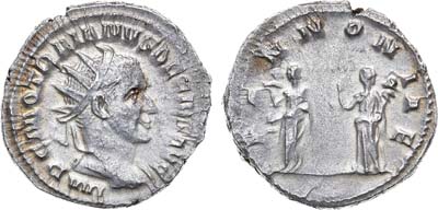 Лот №38,  Римская Империя. Император Деций Траян. Антониниан 250-251 гг.