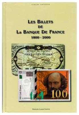 Лот №343,  Каталог банкнот банка Франции (1800-2000). 5-е издание.