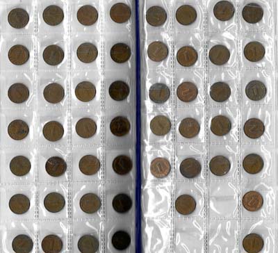 Лот №42,  ФРГ (Федеративная Республика Германия). Сборный лот из 51 монеты.