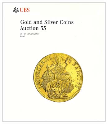 Лот №1443,  UBS. Каталог аукциона №53. Золотые и серебряные монеты.