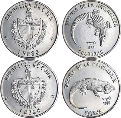 Лот №75,  Куба. Сборный лот из 2 монет.