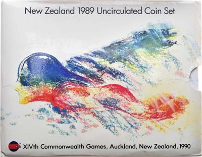 Лот №91,  Новая Зеландия. Набор монет 1989 года.