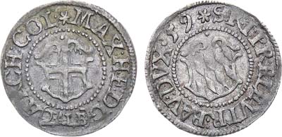 Лот №142,  Священная Римская империя. Архиепископство Кёльнское. Архиепископ Максимилиан Генрих Баварский. 2 альбуса 1659 года.