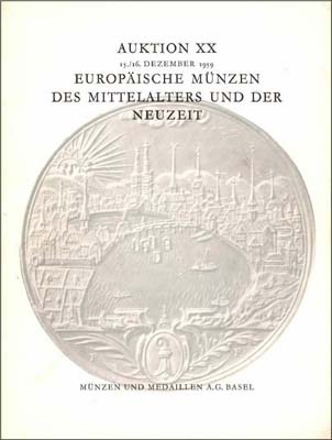 Лот №874,  Munzen und Medaillen A.G. Basel. Каталог аукциона ХХ 15-16 декабря 1959 года.