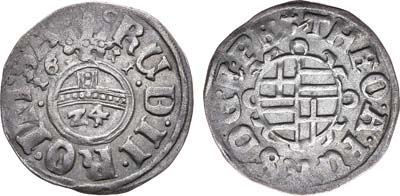 Лот №205,  Священная Римская империя. Епископство Падерборн. Епископ Теодор фон Фюрстенберг. 1 грош (1/24 талера) 1611 года.