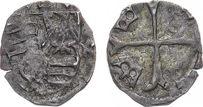 Лот №52,  Королевство Венгрия. Король Сигизмунд I Люксембург. 1 обол 1387-1437 гг.