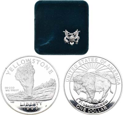 Лот №120,  США. 1 доллар 1999 года.