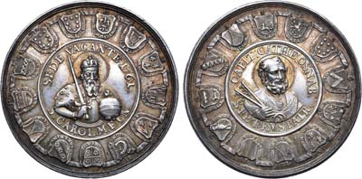 Лот №117,  Римская империя. Епископство Оснабрюк. Медаль 1761 года.