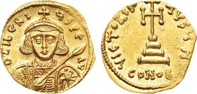 Лот №99,  Византия. Император Тиберий III. Солид.  698-705 г.