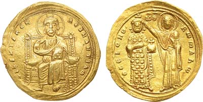 Лот №9,  Византийская империя. Император Роман III Аргир. Гистаменон 1028-1034 гг.