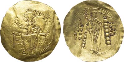 Лот №39,  Византийская Империя. Император Алексей I Комнин. Гиперпирон 1092 года (после реформы 1092 года).