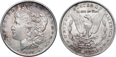 Лот №116,  США. 1 доллар 1889 года.
