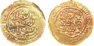 Лот №143,  Угедей-хан, сын Чингиз-хана. Динар (1227-1232 г.). В слабе ННР XF+.
