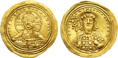 Лот №17,  Византийская империя. Император Константин VIII. Гистаменон 1025-1028 гг.
