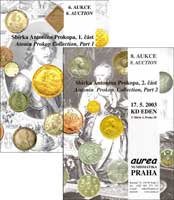 Лот №631, AUREA Numismatika, Прага, каталоги аукционов №6 и №8 7 декабря 2002 и 17 мая 2003 года. Коллекция Антонина Прокопа, часть 1 и часть 2.