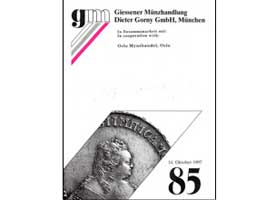 Лот №642, Giessener Munzhandlung Dieter Gorny, Мюнхен, каталог аукциона №85 14 октября 1997 года. Россия, коллекция Хайберга.