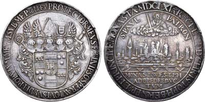 Лот №45,  Германия. Епископство Мюнстер. Талер 1661 года..
