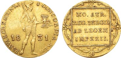 Лот №556, Дукат 1831 года.