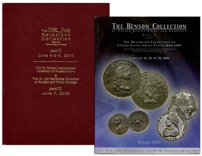 Лот №956,  Лот из 2-х аукционных каталогов фирмы Ira& Larry Goldberg Coins.
