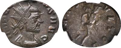 Лот №10,  Римская Империя. Император Клавдий II Готский. Антониниан 268-269 гг.