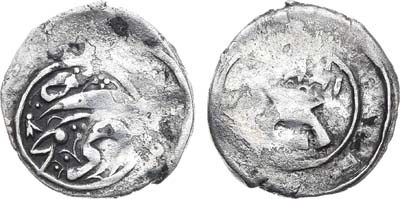 Лот №378, 1/2 аббаси 1808 года. Шекинское ханство.