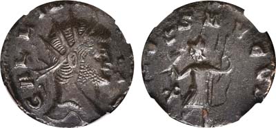 Лот №8,  Римская Империя. Император Галлиен. Антониниан 261-262 гг.