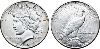 Лот №44,  США. 1 доллар 1926 года.