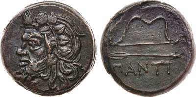 Лот №4,  Пантикапей. Тетрахалк IV в. до н.э.