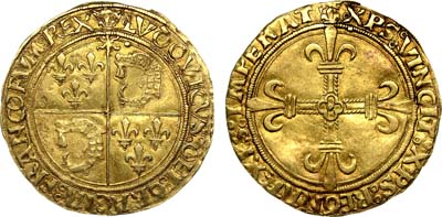 Лот №10,  Франция. Королевство. Король Людовик XII Валуа. Экюдор 1498-1514 гг..