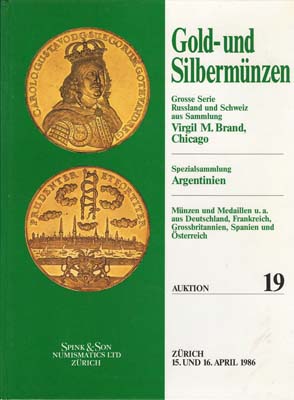 Лот №1217,  Spink&Son Numismatics. Каталог аукциона. Gold- und Silbermuenzen. (Золотые и серебряные монеты). Аукцион №19  .