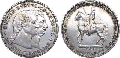Лот №76,  США. 1 доллар 1900 года.