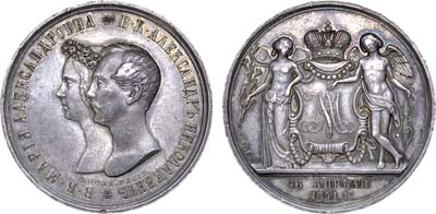 Лот №855, 1 рубль 1841 года. СПБ-НГ.  