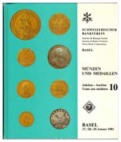 Лот №1389,  Schweizerische Bankverein. Каталог аукциона №10.