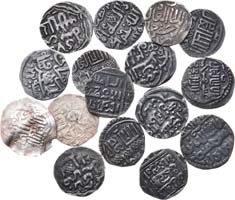 Лот №376,  16 монет Золотой Орды 14-15 вв.