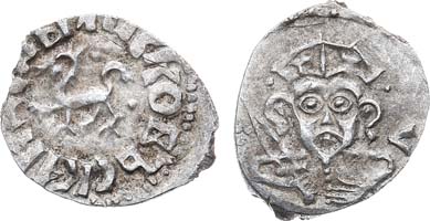 Лот №414,  Псковская республика. Денга 1460-1510 гг.