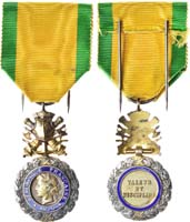 Лот №57,  Франция. Третья Республика. Военная медаль. Выпуск 1870-1940 гг.