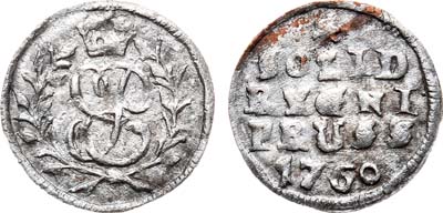 Лот №602, Солид 1760 года.