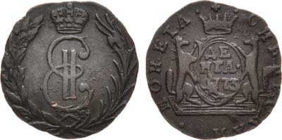 Лот №679, Денга 1773 года. КМ. Сибирская.