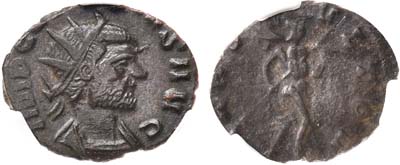Лот №6,  Римская Империя.  Клавдий II Готский. Антониан 268-270 гг. н.э.