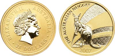 Лот №84,  Австралия. 25 долларов 2007 года.