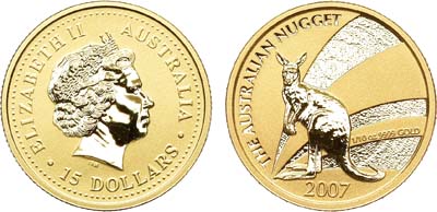 Лот №85,  Австралия. 15 долларов 2007 года.