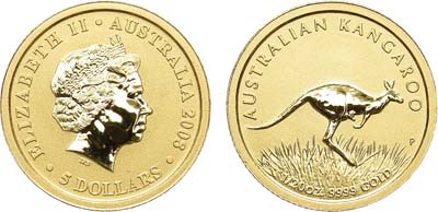 Лот №86,  Австралия. 5 долларов 2007 года.
