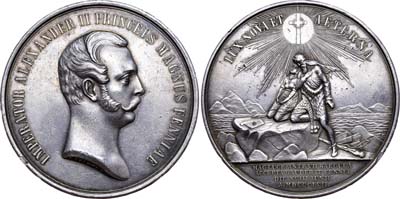 Лот №653, Медаль 1857 года. В память празднования в Финляндии 700-летнего юбилея от введения христианства.