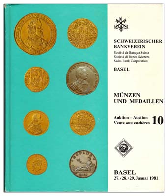 Лот №991,  Schweizerische Bankverein. Каталог аукциона №10.